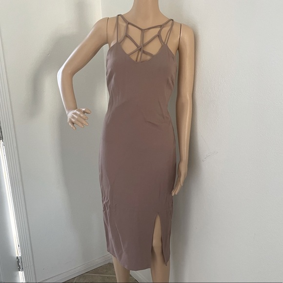 Mauve color dress - Picture 1 of 8